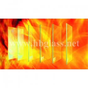 There are several kinds of fireproof glass.